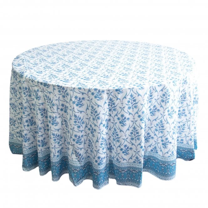 Amalfi Range Printed Tablecloth 132in Round