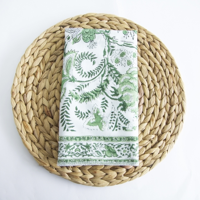 Amalfi Table Napkin Green