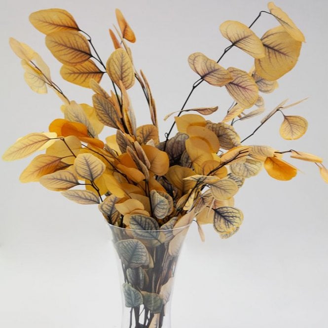 Autumn Bunch Leaf Blue