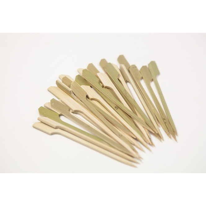 Bamboo Eco Teppo Skewer Green 100pck AC02-03