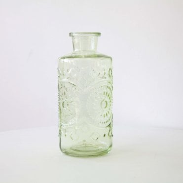 Berlin Art Deco Vase Bottle 21cm Green 29765
