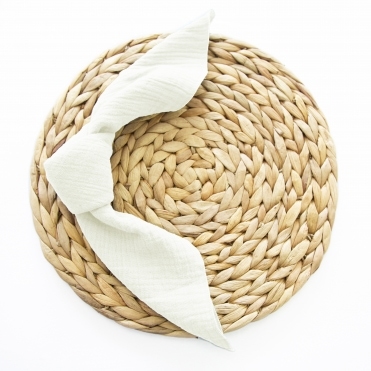 Bespoke Cheesecloth Double Gauze Napkin Ivory