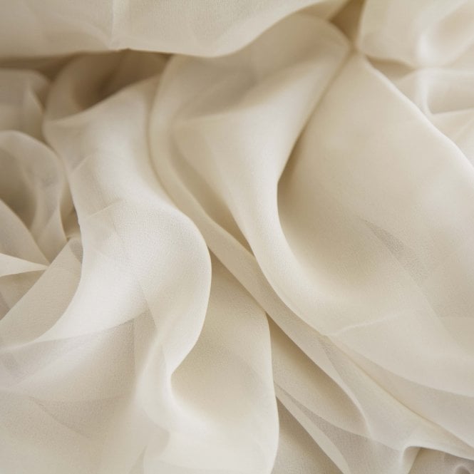 Bespoke Chiffon Georgette Fabric 9m Champagne Nude