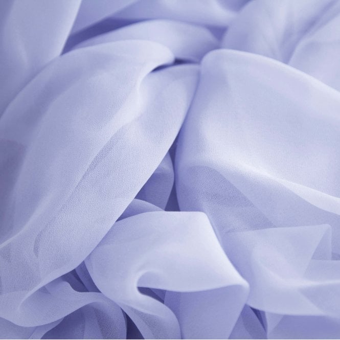 Bespoke Chiffon Georgette Fabric 9m Pastel Lilac