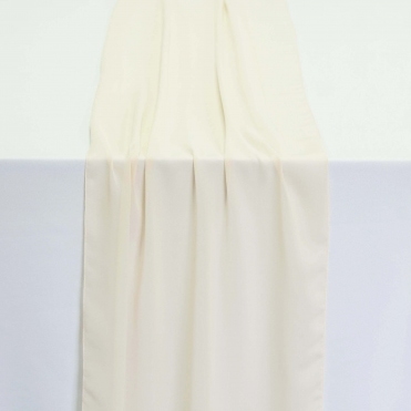 Bespoke Chiffon Table Runners Large Peach