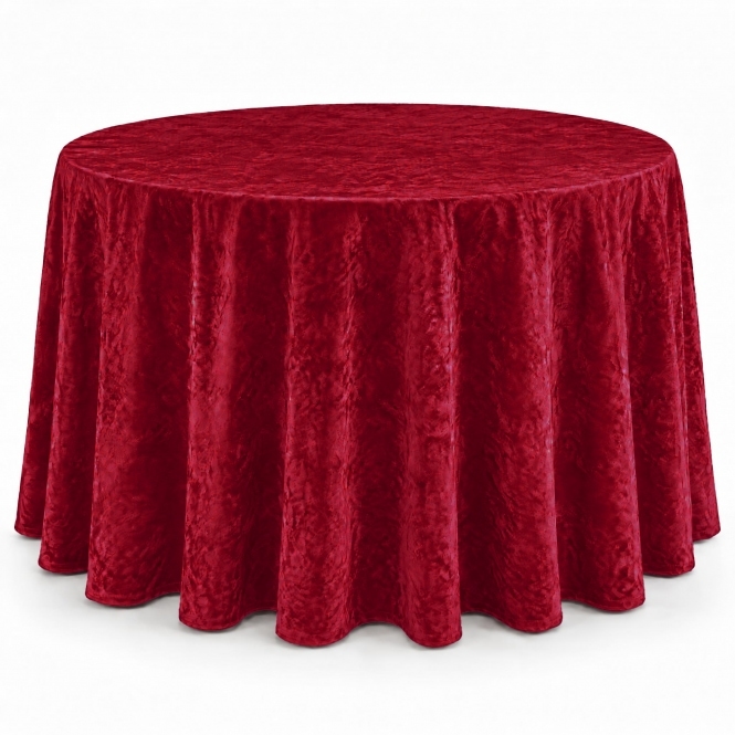 Bespoke Crushed Velvet Tablecloth 132