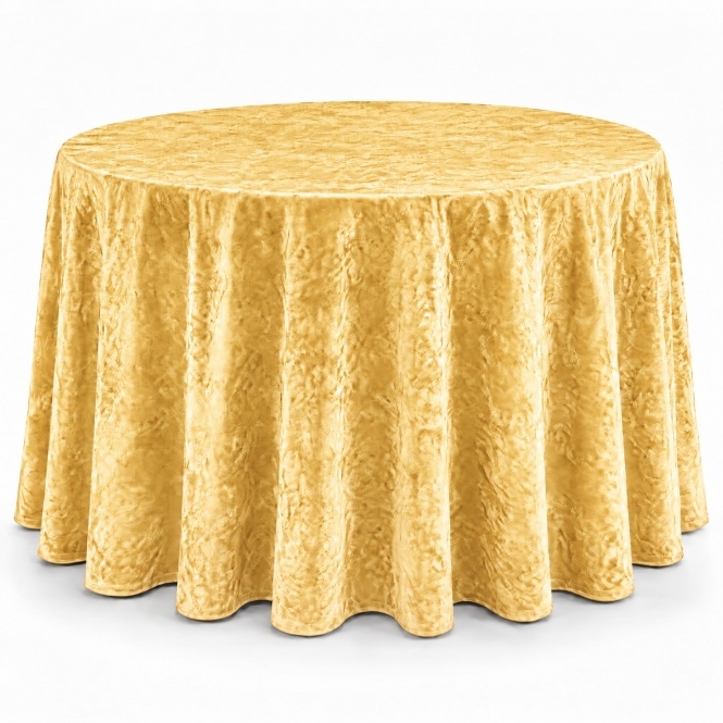 Bespoke Crushed Velvet Tablecloth 132