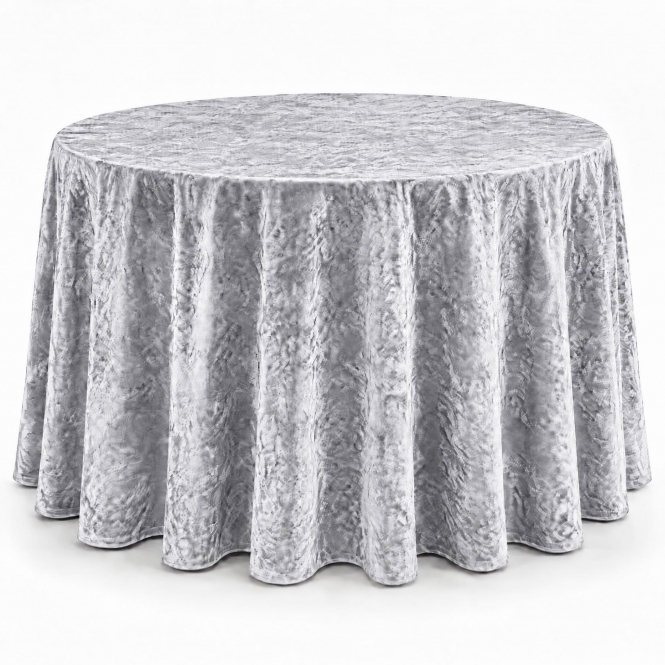 Bespoke Crushed Velvet Tablecloth 132