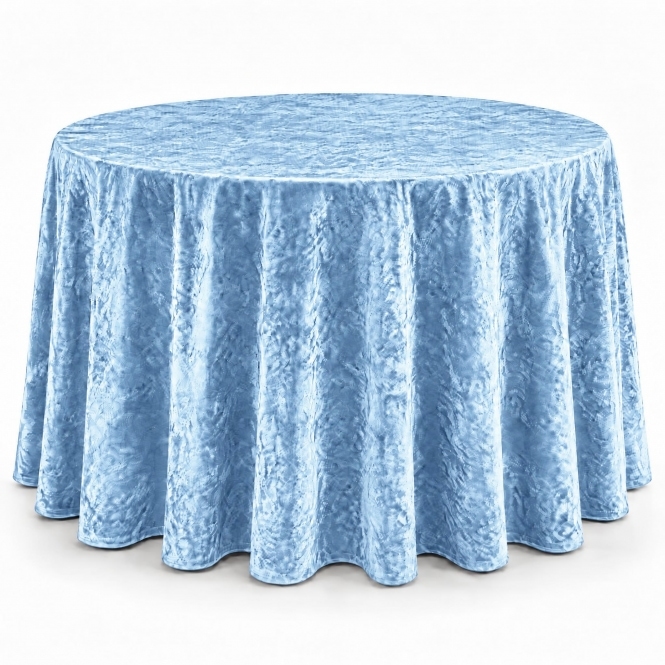 Bespoke Crushed Velvet Tablecloth 132