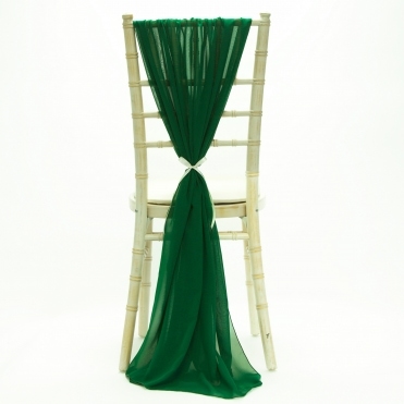 Bespoke Made to Order Chiffon Vertical Drape Bottle
