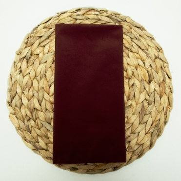 Bespoke Plain Velvet Napkin Burgundy