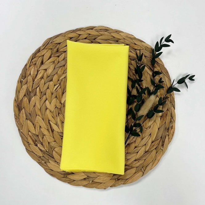 Bespoke Polyester Napkin Daffodil