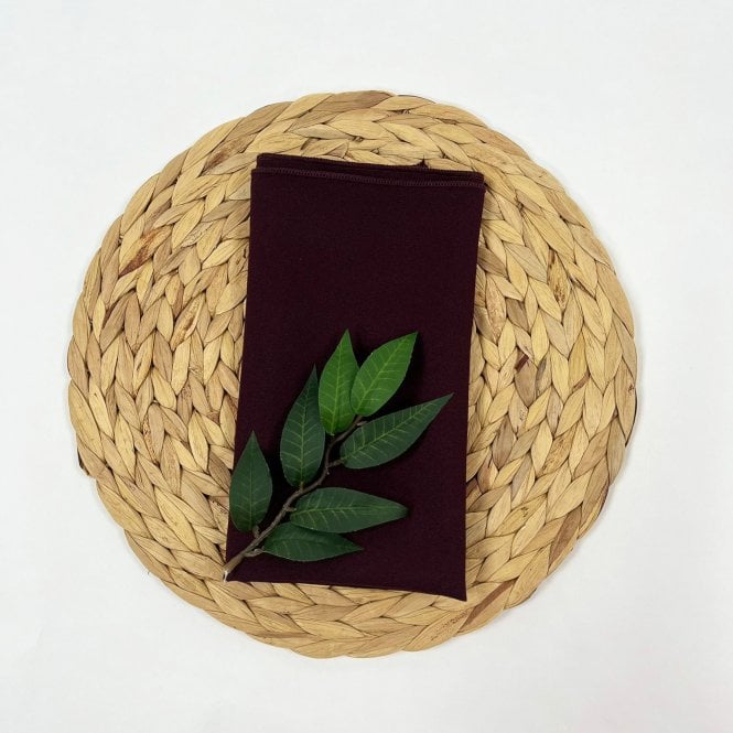 Bespoke Polyester Napkin Dark Wine