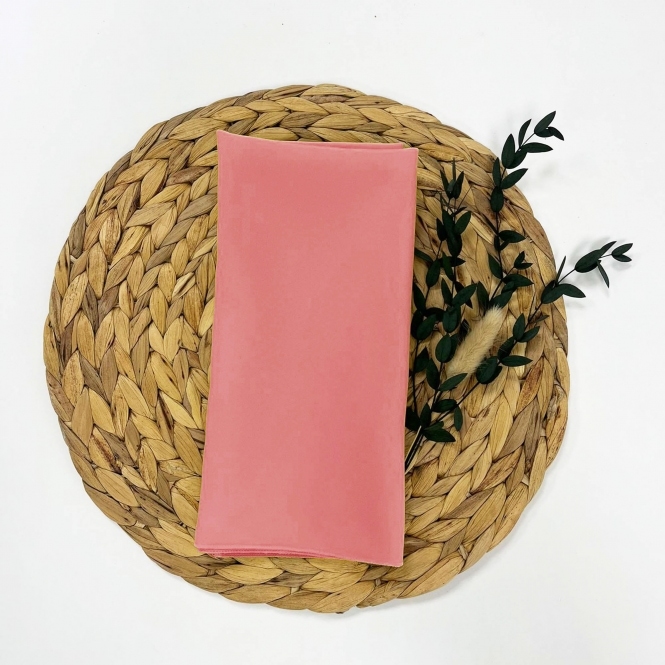 Bespoke Polyester Napkin Dusky Rose