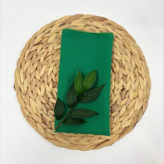 Bespoke Polyester Napkin Emerald
