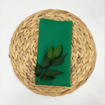 Bespoke Polyester Napkin Emerald