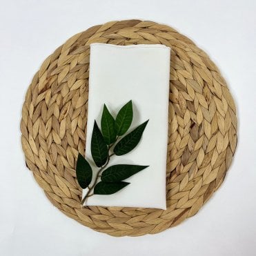 Bespoke Polyester Napkin Ivory