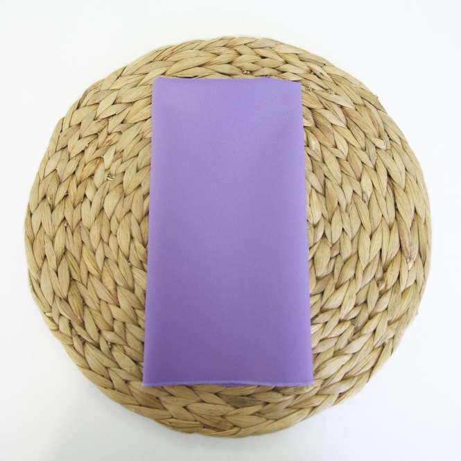 Bespoke Polyester Napkin Light Purple Limited Edition