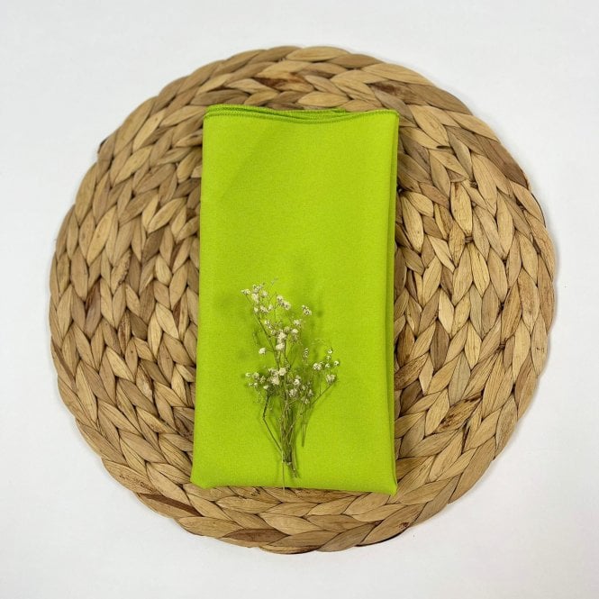 Bespoke Polyester Napkin Lime