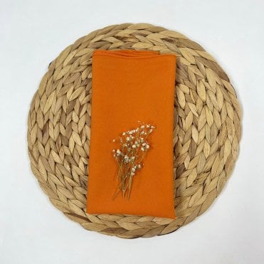 Bespoke Polyester Napkin Orange