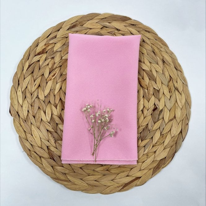 Bespoke Polyester Napkin Pink