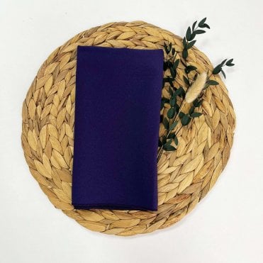 Bespoke Polyester Napkin Purple