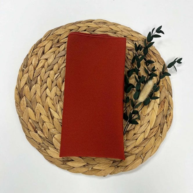 Bespoke Polyester Napkin Rust