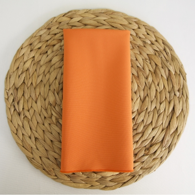 Bespoke Polyester Napkin Tangerine Limited Edition