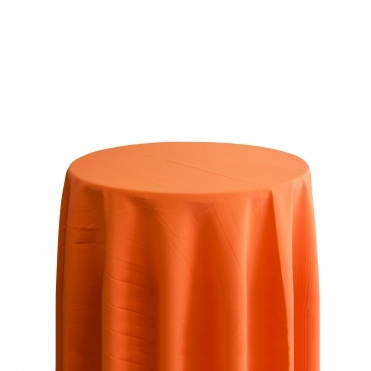 Bespoke Polyester Tablecloth 132 Round Amber