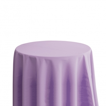 Bespoke Polyester Tablecloth 132 Round Lavender/Lilac