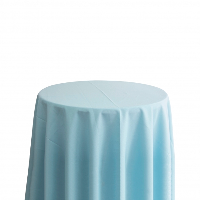 Bespoke Polyester Tablecloth 132 Round Sky