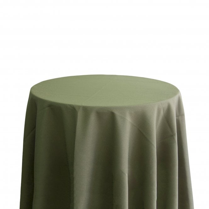 Bespoke Polyester Tablecloth 90 x 90 Dark Olive