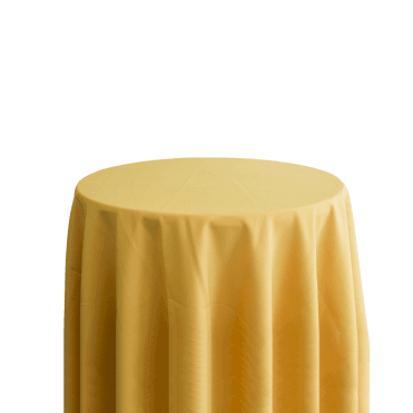Bespoke Polyester Tablecloth 90 x 90 Gold