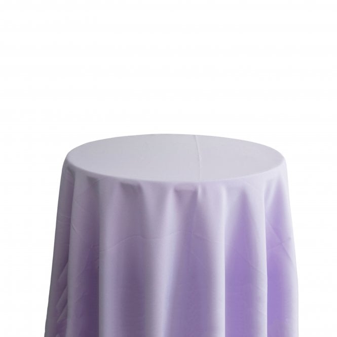 Bespoke Polyester Tablecloth 90 x 90 Light Lilac