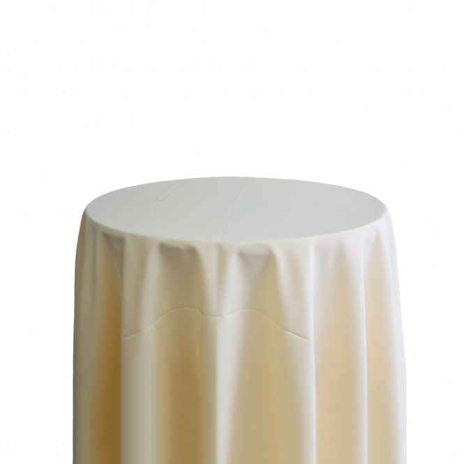 Bespoke Polyester Tablecloth 90 x 90 Vanilla