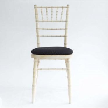 Bespoke Seat Pad Cover Polyester Black