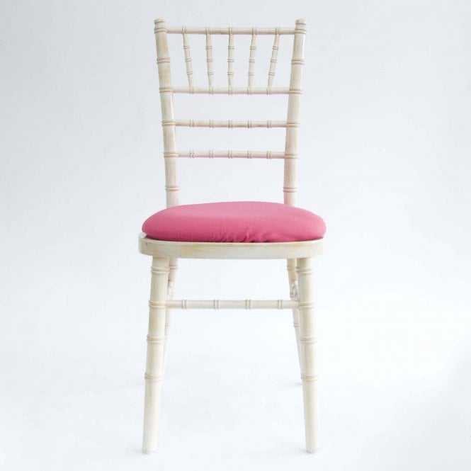 Bespoke Seat Pad Cover Polyester Cerise