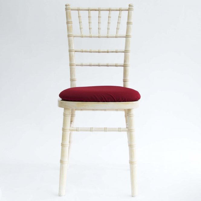 Bespoke Seat Pad Cover Polyester Cherry