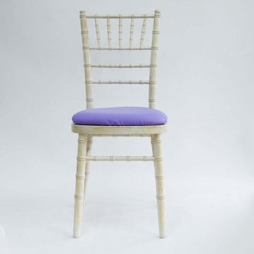 Bespoke Seat Pad Cover Polyester Dark Lilac
