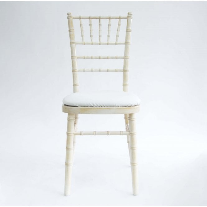 Bespoke Seat Pad Cover Polyester Ivory