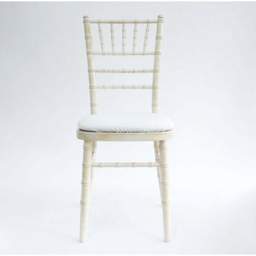 Bespoke Seat Pad Cover Polyester Ivory