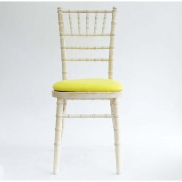 Bespoke Seat Pad Cover Polyester Lemon