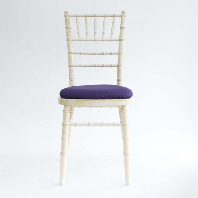 Bespoke Seat Pad Cover Polyester Purple