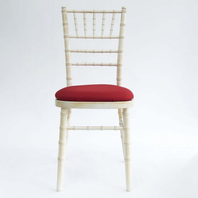 Bespoke Seat Pad Cover Polyester Red
