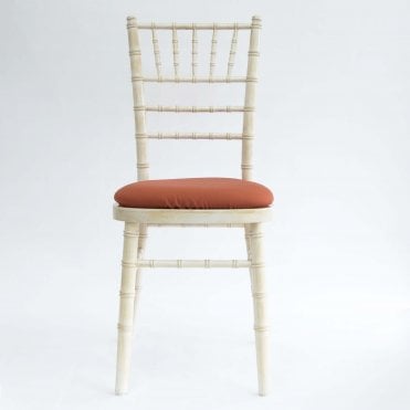 Bespoke Seat Pad Cover Polyester Rust