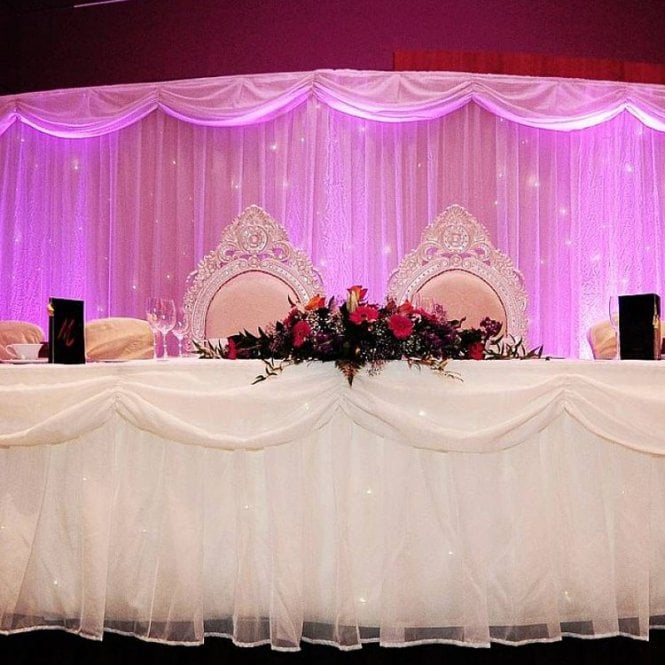 Bespoke Starlight Back Drop 6M x 3M - Ivory