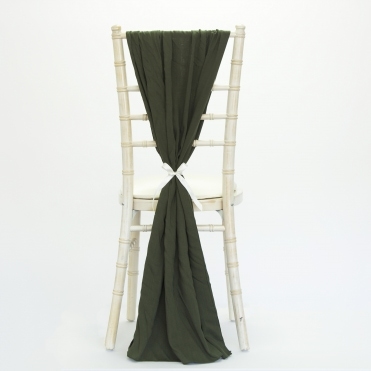 Bespoke Viscose Slub Stretch Drape Burnt Olive C8