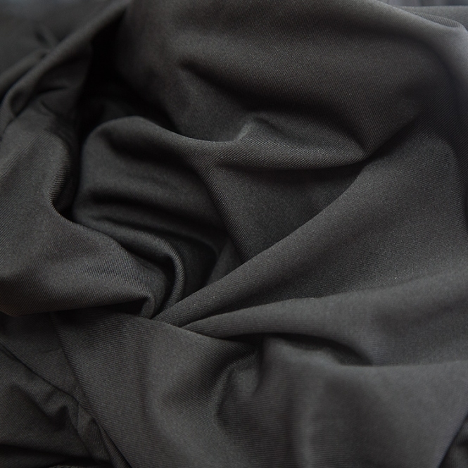 Black Spandex Fabric 150cm Width 80m Roll
