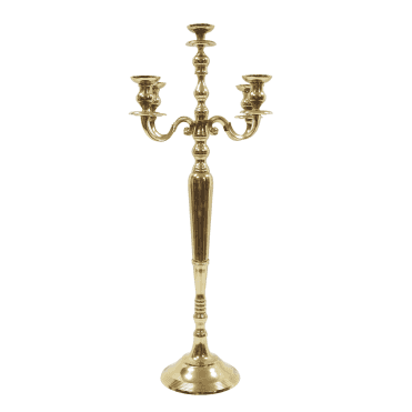 Candelabra 5 Arm 100cm Gold New