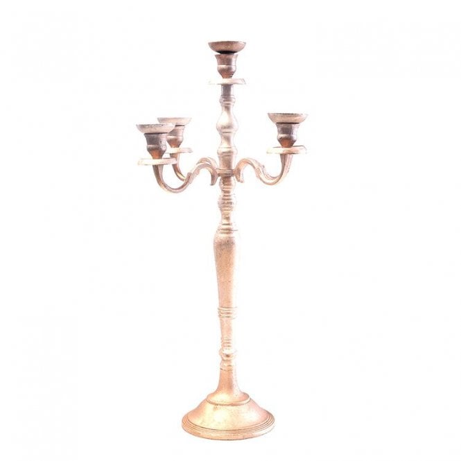 Candelabra Rustic Champagne Matt 100cm